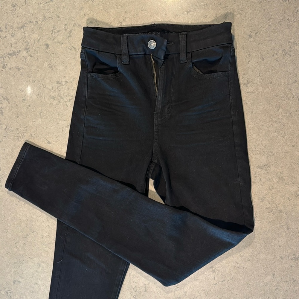 NWT American Eagle next level stretch jegging high rise size 0 25W